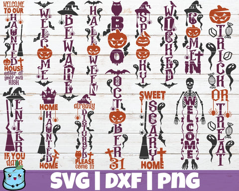 All Seasons Porch Signs Bundle SVG MintyMarshmallows 