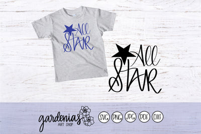All Star SVG Gardenias Art Shop 