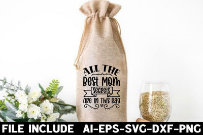 All the best mom secrets are in this bag SVG Rupkotha 