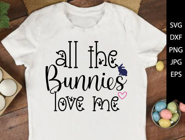 all the bunnies love me SVG md faruk hossain 
