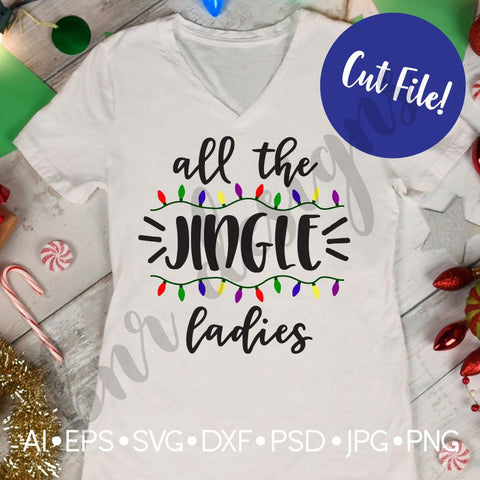 All The Jingle Ladies SVG SVG BNRDesignShop 