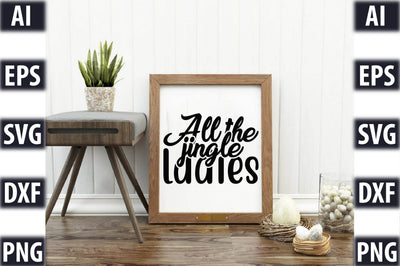 All the jingle ladies SVG SVGista 