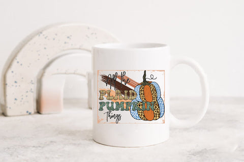 All the Plaid and Pumpkin Things Sublimation Sublimation Jagonath Roy 