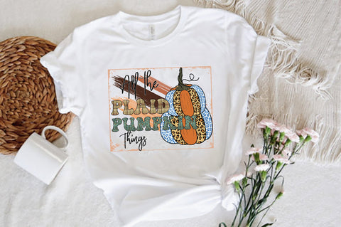 All the Plaid and Pumpkin Things Sublimation Sublimation Jagonath Roy 