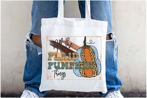 All the Plaid and Pumpkin Things Sublimation Sublimation Jagonath Roy 