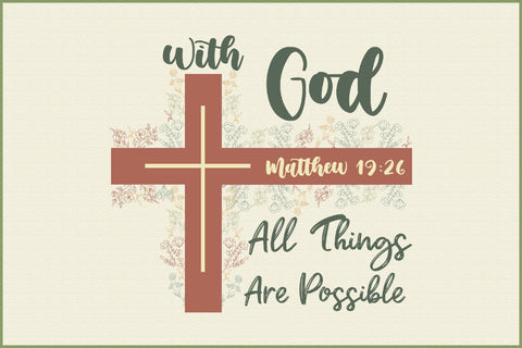 All Things Are Possible Sublimation Sublimation Creativeart88 