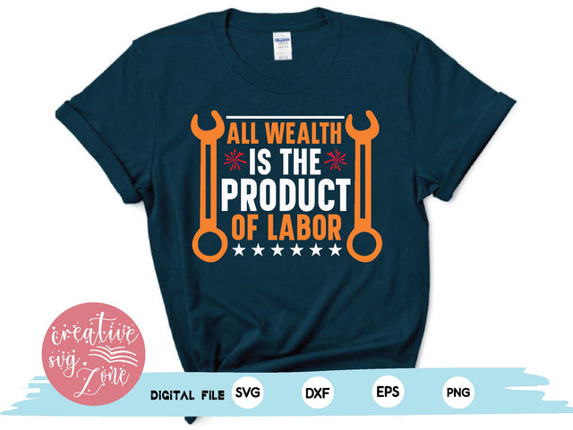 all wealth is the product of labor SVG md faruk hossain 