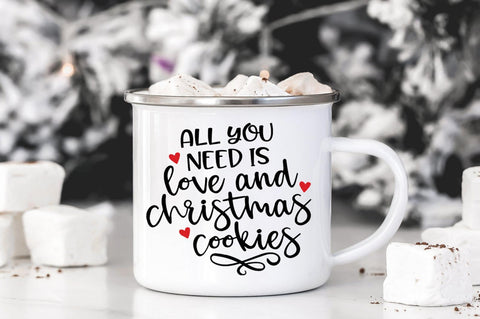 All You Need Is Love and Christmas Cookies SVG Simply Cutz 