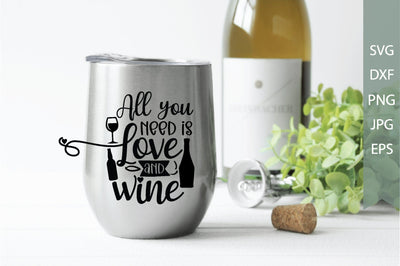 all you need is love and wine SVG md faruk hossain 