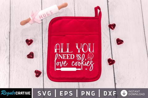 All you need is love cookies SVG SVG Regulrcrative 