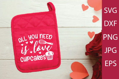 all you need is love & cupcakes SVG md faruk hossain 