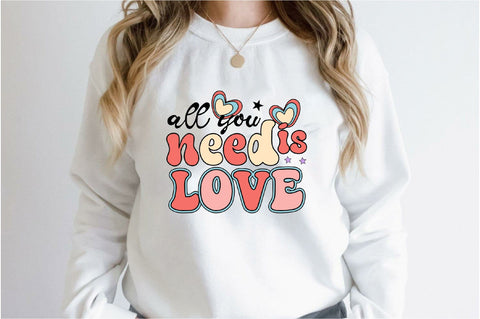 All you need is love Sublimation SVGArt 