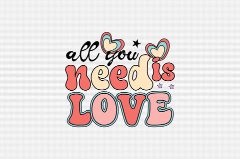 All you need is love Sublimation SVGArt 