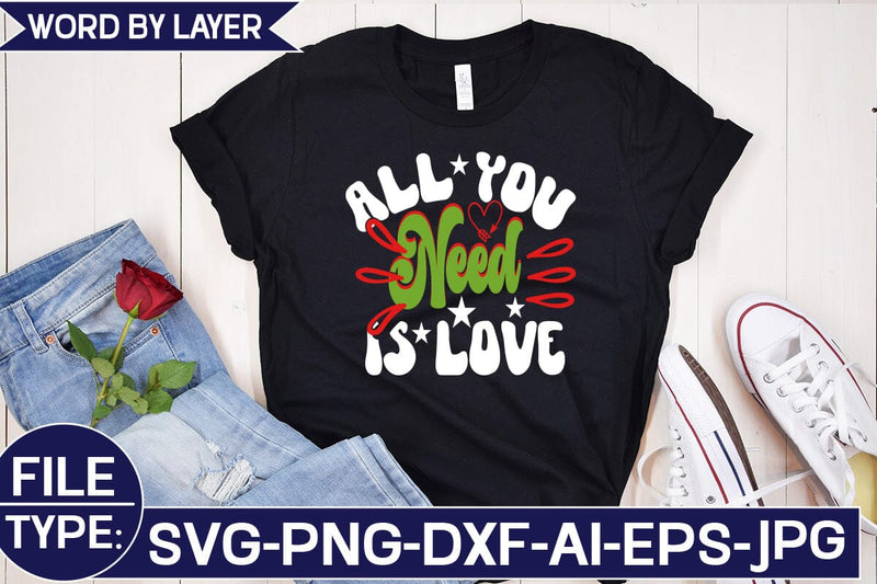 All You Need is Love SVG Cut File SVG Studio Innate 