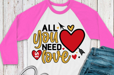 All you need is love SVG Designangry 