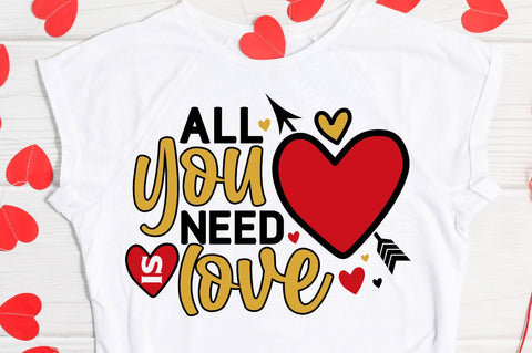 All you need is love SVG Designangry 