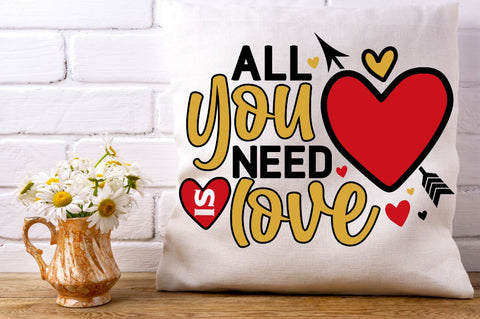 All you need is love SVG Designangry 