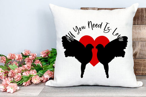 All You Need Is Love SVG Valentines Day SVG Love Quote SVG SVG zoellartz 