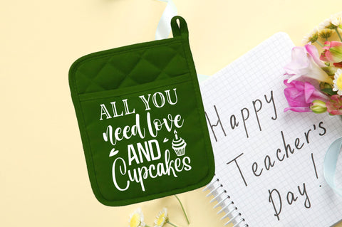 All you need love and cupcakes SVG Design SVG Regulrcrative 