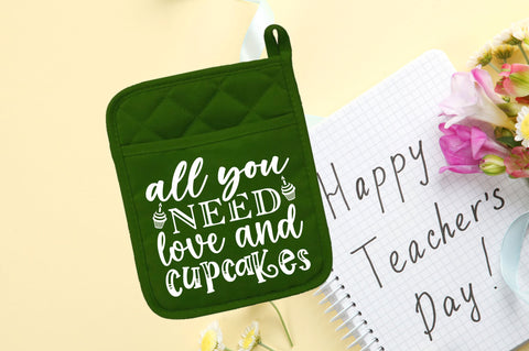 All you need love and cupcakes SVG Design SVG Regulrcrative 