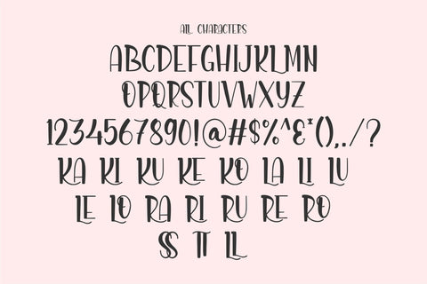 Allafyou Dreaming Font Qwrtype Foundry 