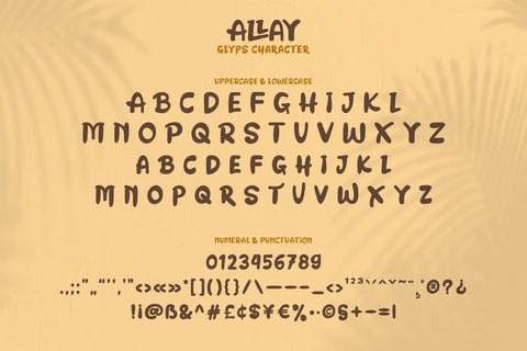 Allay - Display Playful Font Font twinletter 