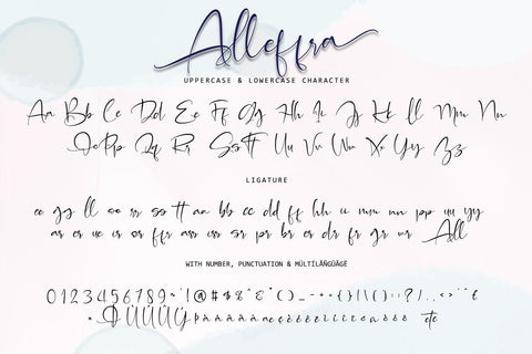 Alleffra With Monogram Font Letterara 