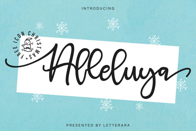 ALLELUYA Font Letterara