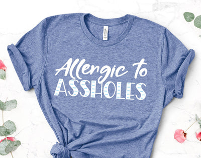 Allergic to Assholes Adult SVG Design SVG Crafting After Dark 