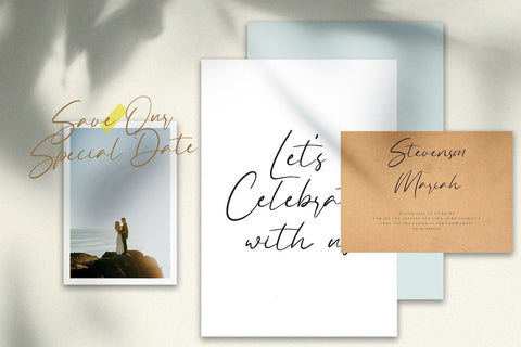 Allezia Sttacy - Handwritten Font Font StringLabs 