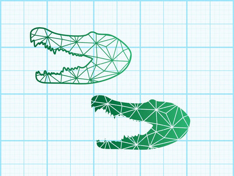 Alligator geomatical Sublimation Sublimation Johan Ru designs 