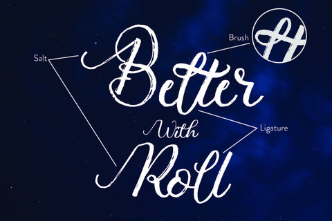 Allisabeth Brush Font SVG nearzz 