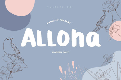 Alloha Font Font Vultype Co 