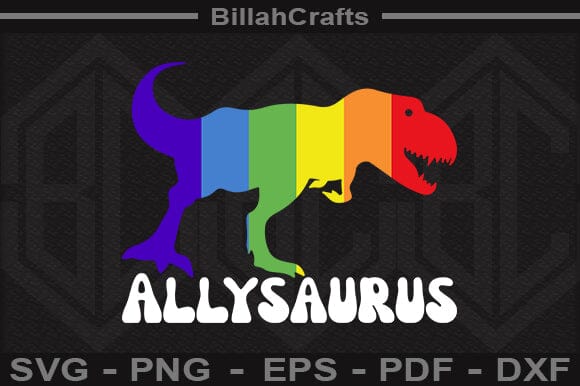 Allysaurus SVG File SVG BillahCrafts 