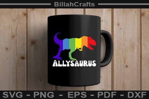 Allysaurus SVG File SVG BillahCrafts 