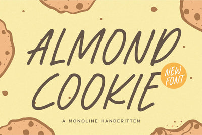 Almond Cookie Font Font Balpirick 