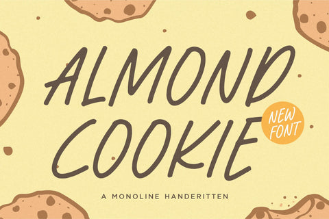 Almond Cookie Font Font Balpirick 