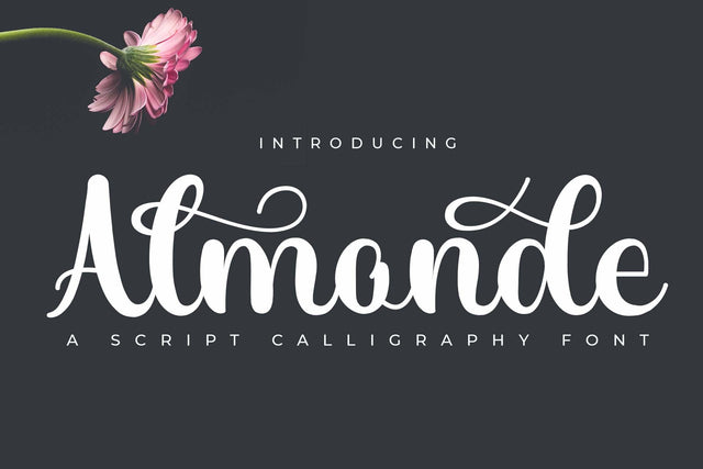 Almonde Font love script 
