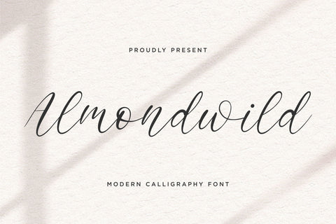 Almondwild Font Qwrtype Foundry 