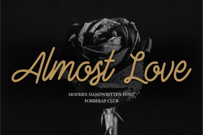 Almost Love Font Forberas 
