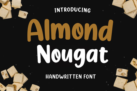 Almound Nougat Font Manjali_Studio 