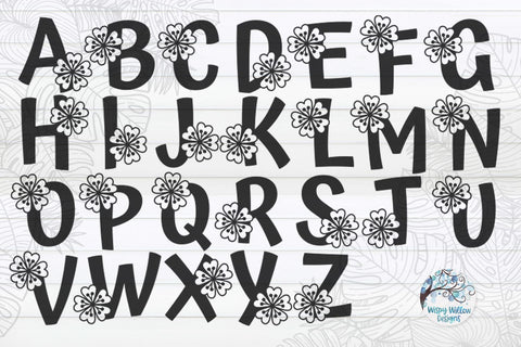 Aloha Alphabet SVG Bundle SVG Wispy Willow Designs 
