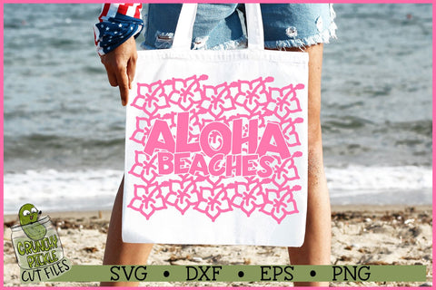 Aloha Beaches Hibiscus SVG File SVG Crunchy Pickle 