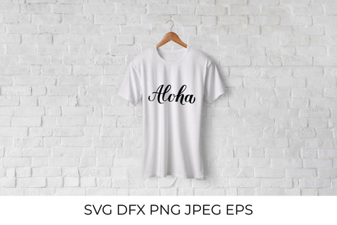 Aloha calligraphy lettering SVG SVG LaBelezoka 