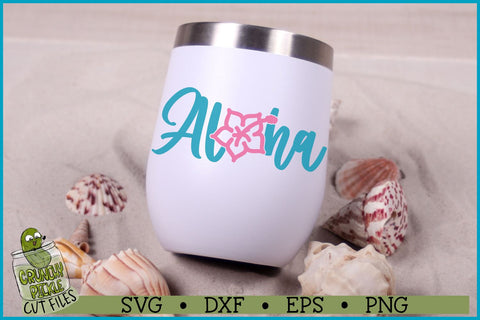 Aloha Hibiscus SVG File SVG Crunchy Pickle 