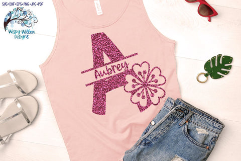 Aloha Split Alphabet SVG Bundle SVG Wispy Willow Designs 