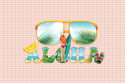 Aloha, Summer Beach Sublimation Png Sublimation Rupkotha 