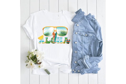 Aloha, Summer Beach Sublimation Png Sublimation Rupkotha 