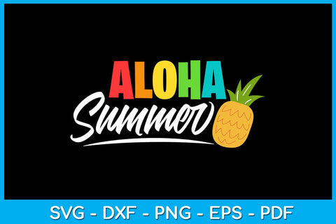 Aloha Summer PNG Summer Sublimation Sublimation Creativedesigntee 