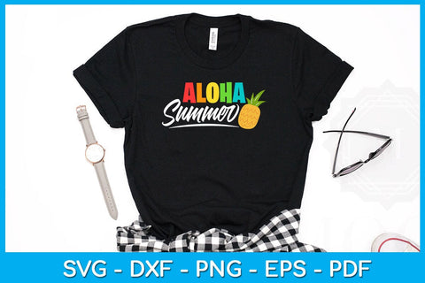 Aloha Summer PNG Summer Sublimation Sublimation Creativedesigntee 